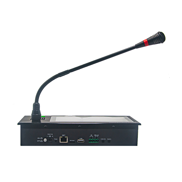 SINREY SIP806T 7인치 터치 스크린 네트워크 페이징 마이크