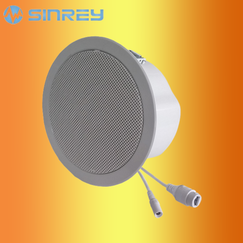 POE를 지원하는 SIP 천장 스피커, 20W 알루미늄 합금 하우징
